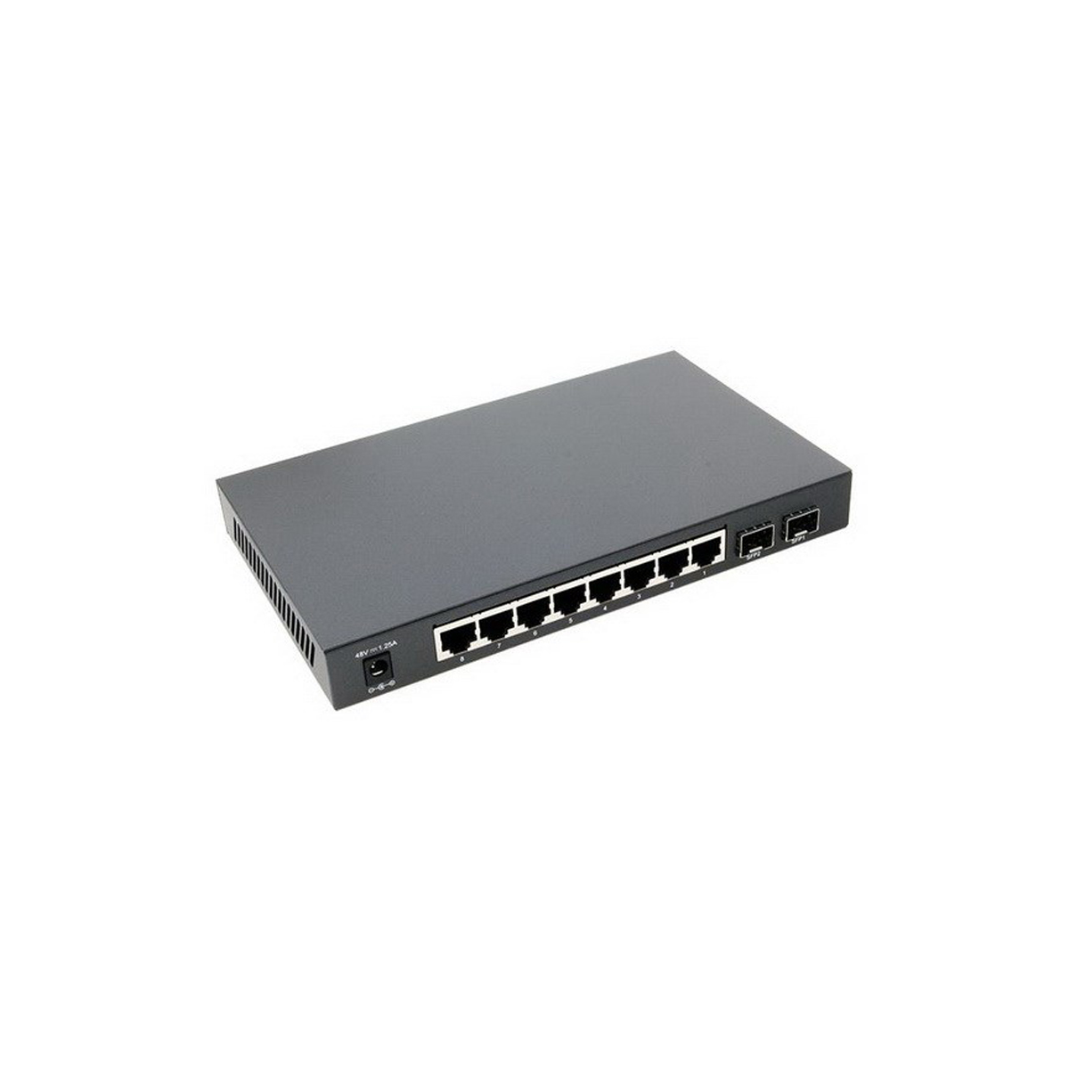 سوئیچ شبکه مدیریتی 8 پورت تی پی لینک مدل TL-SG2210P-2